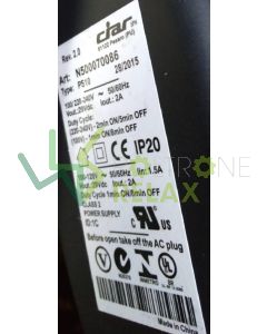 Replacement power supply for reclining chair compatible with Ciar (Natuzzi recliner) art N500070086. Type PS10 - 29V