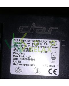 Compatible power supply for CIAR Spa lift chairs | lift chair control unit 500080591, SU08/M1