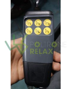 Remote control 6 keys CIAR telephone connector code 6202060010 obsolete replaced by CIAR code N500040837