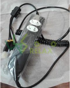 Remote control kit and universal power supply for electric recliner chairs with two motors