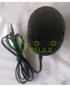 CIAR 2-button round button panel code HTS N500040549 compatible with HTS N500040721

