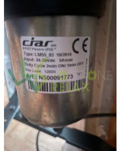 CIAR motor N500091773 replaced by N500092329