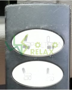 Remote control for electric recliner chairs single motor round connection